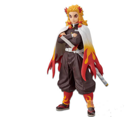 20cm Demon Slayer Anime Figure Rengoku Kyoujurou PVC Action