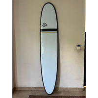 Planche de surf longboard 9'0 en fibre de verre et époxy avec noyau EPS, couleur personnalisable de haute qualité et design OEM pour enfants et surf
