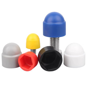 M3M12 Écrou en acier Vis hexagonale <span class=keywords><strong>de</strong></span> protection Plastique PE Couvercle décoratif anti-poussière Finition galvanisée Capuchon <span class=keywords><strong>de</strong></span> protection - Product Image 6