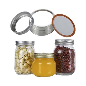 Nhà Máy Giá Thường Xuyên Rộng Miệng 70Mm Vít Kim Loại Chia Loại Nắp Cho Niêm Phong Meson Jar Dưa Mứt Lọ - Product Image 4