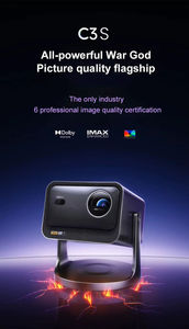 Proyector Láser <span class=keywords><strong>Hisense</strong></span> Vidda C3S 4K UHD de 100 Pulgadas HDTV, Láser Tricolor, Android 11, 2200 Lúmenes, 3D, Cine en Casa Integrado - Product Image 2