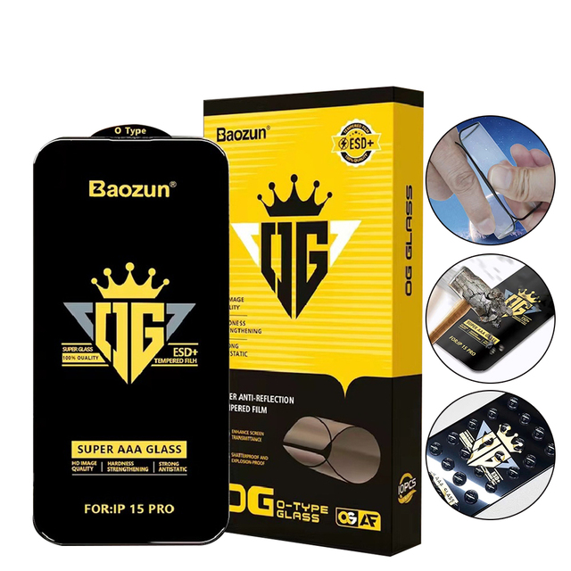Premium Wholesale Hot Selling 9H Tempered Glass Screen Protector for iPhone 15 14 13 12 11 Pro Max 16 XR MAX Glass Film