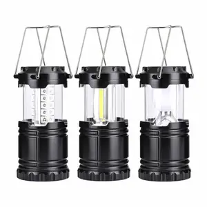 Extendable COB led lantern led camping lantern light with hook Pop up COB Lantern