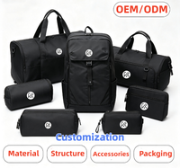 Sac à dos pour ordinateur portable de grande capacité, décontracté, durable, en tissu Oxford, imperméable, pour les voyages, pour hommes et femmes