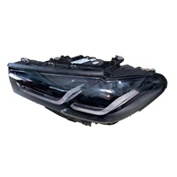 Feux avant LED G30 G31 G38 adaptés aux BMW Série 5 2021-2023 Pièces de voiture Système d'éclairage du pare-chocs avant Version décorative noire