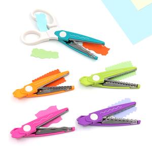 באיכות גבוהה נתיק <span class=keywords><strong>scissor</strong></span> ערכת ילדים ידנית תחרה מלאכה לסטודנטים פרויקטים - Product Image 5