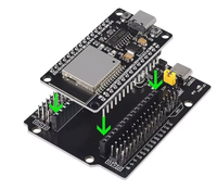Carte de développement ESP32 ultra basse consommation avec USB Type-C, WiFi+BT, puce CH340C, DS12, DS15, SNH
