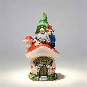Gnomo Fantasioso en una Decoración <span class=keywords><strong>de</strong></span> Casa <span class=keywords><strong>de</strong></span> <span class=keywords><strong>Hongos</strong></span> - Product Image 3
