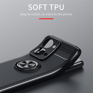 Pour OnePlus Nord 30 11R Ace2 2T étui CE 3 Lite <span class=keywords><strong>N300</strong></span> 5G couverture TPU Silicone métal anneau étui antichoc TPU téléphone couverture arrière - Product Image 5