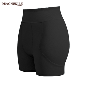 Shorts rembourrés non amovibles à taille haute, rehausseur de hanches, effet ventre plat, <span class=keywords><strong>gaine</strong></span> amincissante - Product Image 5