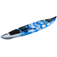 Xkuer — chaise de pelouse pliable 13 pieds, siège assis, pour Kayak, pêche