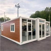 Casa Contenedor Prefabricada Expandible de 20 pies/40 pies con Certificación CE SAA, Estructura de Acero Modular, Villa, Hotel, Oficina, Casa Vacacional Pequeña