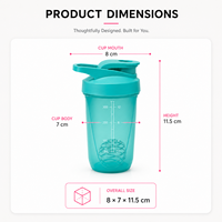 Ensemble cadeau de bouteille shaker à protéines en PP de 300 ml personnalisée avec des contenants de stockage de poudre et une boule mélangeuse, vente en gros de shakers pour compléments alimentaires