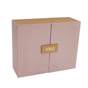 Caja de almacenamiento elevable de cartón rígido con cierre magnético y logotipo personalizado, para regalos y joyería, con doble puerta. - Product Image 2