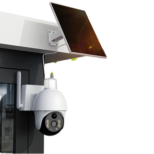 Caméra PTZ sans fil 2K Xiaovv Smart Phone Connect <span class=keywords><strong>P15S</strong></span> Starlight Vision nocturne 4G avec carte SIM, détection PIR, caméra solaire - Product Image 1