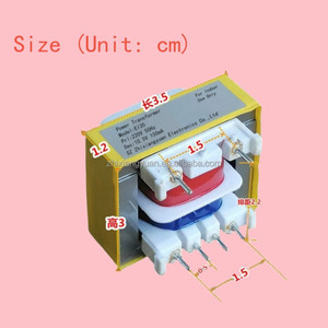 EI35 बिजली ट्रांसफार्मर एसी 220V इनपुट वोल्टेज 50Hz 10.5V उत्पादन में वोल्टेज 150mA चावल कुकर चुंबकीय कोर खुले फ्रेम प्रकार - Product Image 6