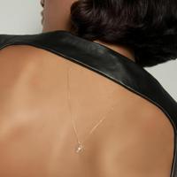 Collier pendentif lettre alphabet en argent sterling 925, bijoux et accessoires tendance pour femmes