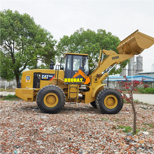 Chargeuse sur pneus d'occasion importée des États-Unis CAT 966H 950GC 966G 980G 988G 988H, chargeuse hydraulique 5T 4x4, tracteur agricole, engin de construction - Product Image 5