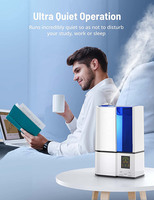 Humidificateur à ultrasons domestique à 3 modes Diffuseur intelligent d'humidificateur d'air pour bureau à domicile