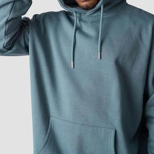 Sudadera con Capucha Personalizable para Hombre, Estilo Holgado, Transpirable, Informal, para Otoño e Invierno, Mezcla de Algodón, Básica, Talla Grande - Product Image 4