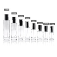 Bouteille de lotion en or personnalisée unique de 15ml 30ml 50ml 100ml 120ml pour les soins de la peau