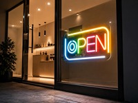 Enseigne LED RVB personnalisée pour mariage, avec lettres en relief, étanche, clignotante, pour publicité, logo lumineux pour bar, signalétique de club
