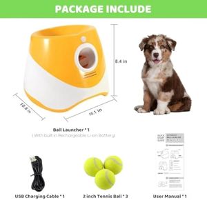 <span class=keywords><strong>Lanzador</strong></span> automático de <span class=keywords><strong>pelotas</strong></span> para perros ecológico, <span class=keywords><strong>lanzador</strong></span> perfecto para mascotas al aire libre, <span class=keywords><strong>lanzador</strong></span> de <span class=keywords><strong>pelotas</strong></span> de tenis de estilo moderno - Product Image 2
