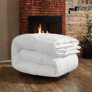 Nouveaux couvre-lits et édredons en coton haut de gamme Icarus, 5% <span class=keywords><strong>duvet</strong></span> <span class=keywords><strong>d</strong></span>'<span class=keywords><strong>oie</strong></span> <span class=keywords><strong>blanche</strong></span>, épaissis pour l'hiver, le printemps et l'automne - Product Image 4