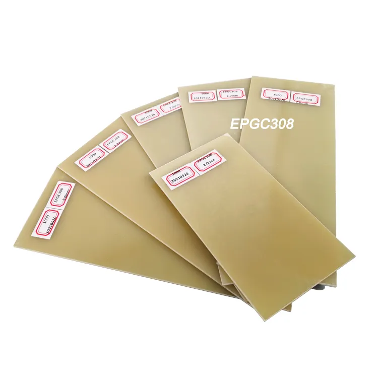 EPGC308 эпоксидная Стекловолоконная ткань, ламинированный лист, термостойкий для изоляции клиновидного слота двигателя