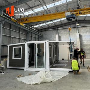 Villa Prefabbricata con Struttura in Acciaio <span class=keywords><strong>Design</strong></span> Semplice Casa Modulare Mobile e Portatile - Product Image 6