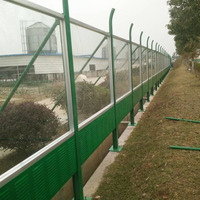 Barrière acoustique moderne pour pont autoportant et voie ferrée, entièrement fermée, anti-corrosion, NRC 0.75, en tôle galvanisée, pour extérieur