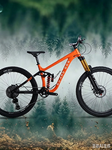 Vélo de montagne Watch Dogs 2 <span class=keywords><strong>Caucasus</strong></span> de 27,5 pouces en alliage d'aluminium à suspension souple avec freins à disque hydrauliques à quatre pistons et 10 vitesses - Product Image 1