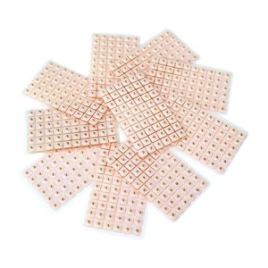 แผ่นแปะจุดฝังเข็มหู ลูกเหล็กแม่เหล็กนวดเพื่อสุขภาพที่บ้าน - Product Image 2