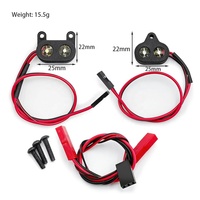 Phare et feu arrière de simulation LED pour TYPHON 3S / 6S BLX TLR 1/8 BUGGY RC pièces de mise à niveau de camion de voiture tout-terrain