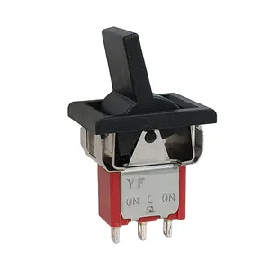 Mini rocker de náilon/off, mini roker de náilon com 2 posições, reset de 3 pinos ac250v 2a 125v 5a, pequeno com cabo de ligação e desligamento