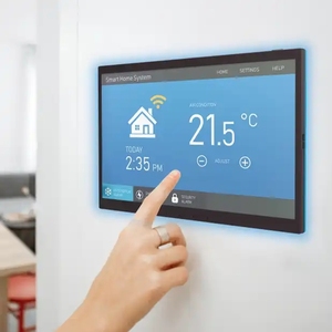 Умный дом, резьба Wi-Fi 15,6 дюймов, настенный Android, реле RS232 RJ45, устройство автоматизации управления планшетными панелями