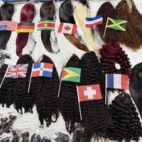 Perruques en cheveux humains 100% naturels, 32 pouces, cheveux bouclés birmans bruts, frontale en dentelle 13x4, densité 180, ondulation Water Wave, double tirage 15A