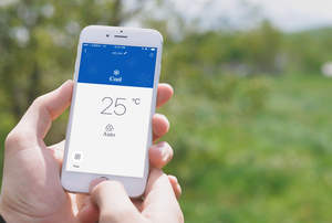 Climatiseur de <span class=keywords><strong>caravane</strong></span> 12000 BTU, climatiseur de toit à onduleur, refroidissement/chauffage, air frais, alimentation CC, contrôle par application WiFi - Product Image 5