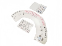 Cartes à Jouer Personnalisées Imprimées sur Papier, Promotionnelles et Économiques, Vente en Gros, MOQ 500 Sets, Fujian Chine