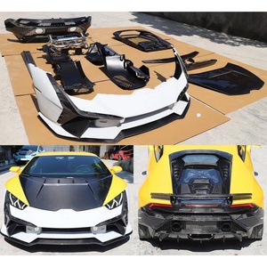 ชุดแต่งรถยนต์ Huracan ปี 2014-2023 รุ่น Tecnica ชุดแต่งตัวถัง กันชนหน้า-หลัง สปอยเลอร์หลัง สำหรับ Lamborghini Huracan LP580/610 - Product Image 1