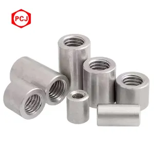 Bán Sỉ Đai Ốc Khớp Nối Tròn Hình Trụ Dài Dày Bằng Thép Không Gỉ Tùy Chỉnh M3-M12