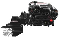 Moteur marin Mercury MerCruiser 6.2L 350 V8 350HP Bravo III Sterndrive, moteur hors-bord essence pour bateau de croisière