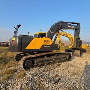 Excavator Crawler Hidrolik Volvo 290 29 ton Bekas, Excavator Besar Dilengkapi Mesin Inti dan Peralatan Penggalian PLC - Product Image 4