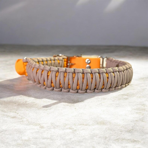 <span class=keywords><strong>Collar</strong></span> de Perro Personalizable de Nailon y Cuero PVC, Ajustable, con Campanas y Hebilla, Diseño de Rayas de Lujo, Color Rojo Festivo, para Perros Pequeños y Grandes, Uso Diario - Product Image 5