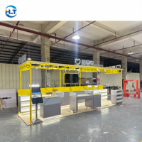 Kiosque de vente de téléphones portables, stand de vente de téléphones portables, présentoir de smartphones |   Kiosques d'îlot pour centre commercial, écologiques, recyclables, fabriqués sur mesure