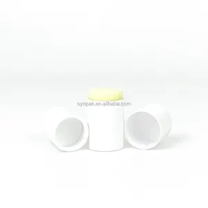 10ml Custom Biodegradable And Recyclable Paper Core Inner Tube For Lip Balm Deodorant Stick Packaging