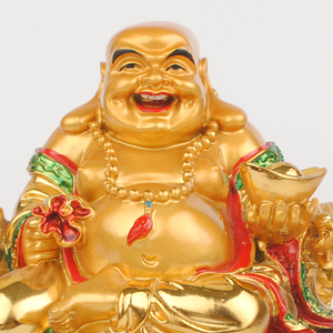 Statue Bouddhiste Classique en Résine, Modèle <span class=keywords><strong>Bouddha</strong></span> Assis en Chaîne de Dragon, Design Artistique, Vente en Gros - Product Image 5