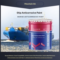 Peinture liquide imperméable en spray pour coque de bateau marine d'usine, revêtement supérieur en caoutchouc chloré antirouille et anticorrosion