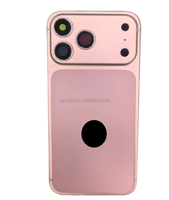 Coque de téléphone portable en aluminium de haute qualité style professionnel DIY pour 14 ProMax-17 ProMax 14PM-17PM