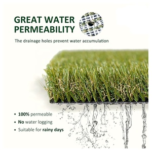 JS Chất lượng cao nhân tạo Turf cỏ máy làm cỏ Mat nhân tạo Turf cho vườn thảm cỏ - Product Image 2